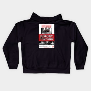 "The Giant Spider" poster Kids Hoodie